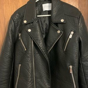 Eleven Paris PU Leather Biker Jacket